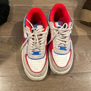 Nike Air Force 1 Shadow Sail University Red Photo Blue